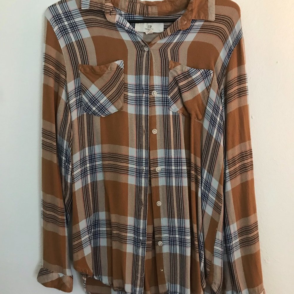 Thread Supply Soft Flannel Button Down